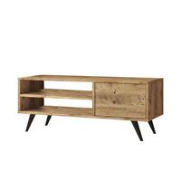 soporte de tv de madera imo - 110 x 40 x 44 cm - marron