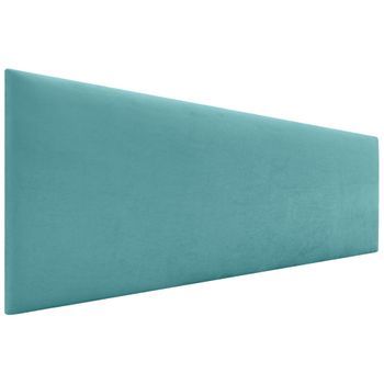 Dhome Cabecero De Terciopelo Liso 160x60 Camas 150/160 - Turquesa