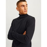 jack  jones jersey 12258051 basic roll-black para hombre
