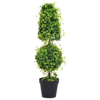Planta De Boj Artificial Con Macetero Verde 100 Cm Vidaxl