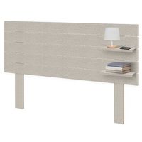 dhome cabecero con estantes de madera reciclada dm colgante pared estilo palet horizontal con patas 145x46cm cama vintage nordico 145cm espigas beige