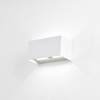 Aplique led de exterior davos double 4000k (4x6w)
