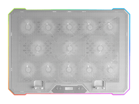 base de refrigeracion para portatiles mars gaming mnbc13w con soporte de moviltablet 13xfans black