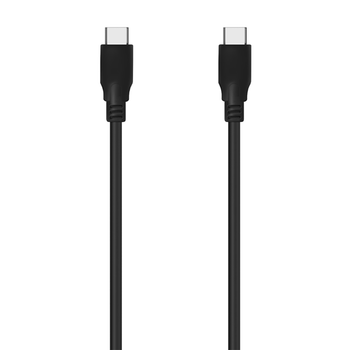 AISENS Cable USB 3.2 Gen2x2 20Gbps 8k@30Hz 5A 100W E-Marker, Tipo USB-C/M-USB-C/M, Negro, 1.5m
