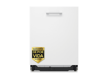 Lavavajillas integrable - LG DB273TX, 14 servicios, 9 programas, 59.8 cm, Tercera bandeja, QuadWash™, Sin panelar