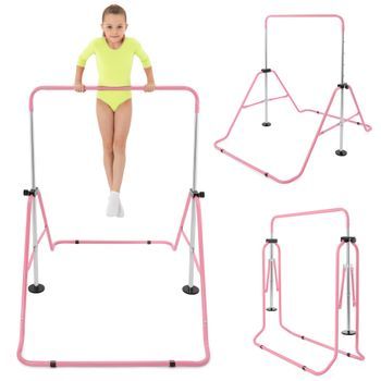 Barra De Gimnasia Ajustable Y Plegable Hypermotion Para Niños