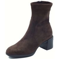 wonders botines h-6706 reghost suede sarga para mujer