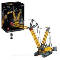 lego technic - la grua sobre orugas liebherr lr 13000  18 anos - 42146