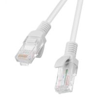 lanberg cable de red rj45 utp cat6 3m gris