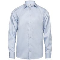 tee jays camisa manga larga luxury para hombre