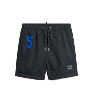 Superdry para hombre. M3010235A Bañador confeccionado en material reciclado marino (L), Beachwear, Poliéster Reciclado, Sostenible