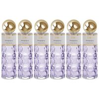 pack de 6 eau de parfum mujer saphir happy 200ml