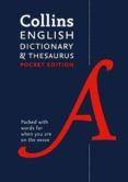 collins english dictionary and thesaurus pocket edition all-in-one la