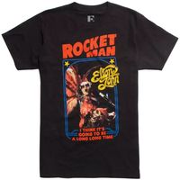elton john tops y camisetas rocket man para hombre