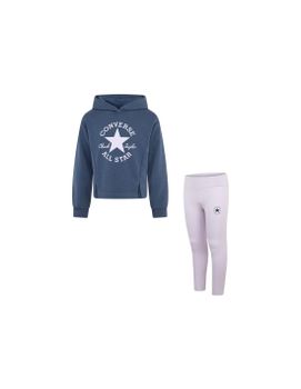 Conjunto Converse Cnvg Dctp & ing Set Infantil Lila
