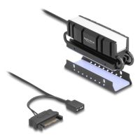 disipador ssd delock 18460 argb aluminio cobre para m2 2280