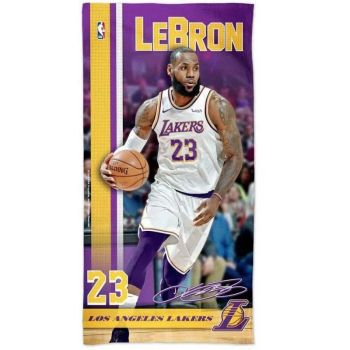 Toalla Lebron James Lakers Wincraft