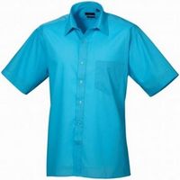 premier camisa manga corta poplin para hombre