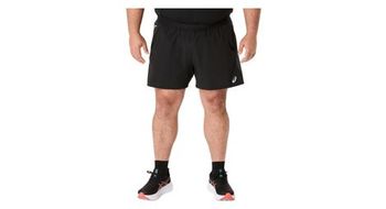 Pantalones cortos asics road 5in negro hombre