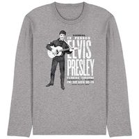 elvis presley camiseta manga larga in person para hombre