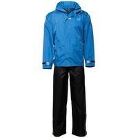 chaqueta y pantalon impermeables talla m azul y negro 29144 willex