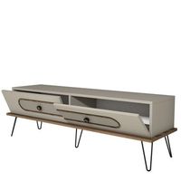 mueble tv ekol crema