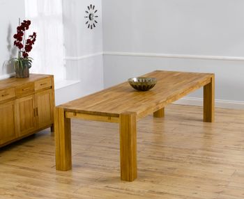 Madrid 300cm Oak Dining Table