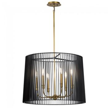 Lámpara de techo linara (6 luces)