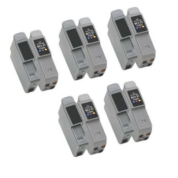 Compatible Multipack Canon MultiPass C560 Printer Ink Cartridges (10 Pack) -0954A002