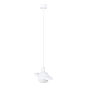 Lámpara colgante rena blanco, 1 luz