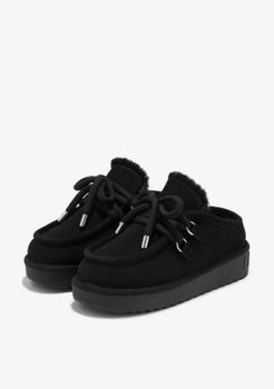 Zuecos de Piel Nordic Clog Black - Negro