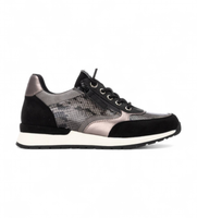 refresh para mujer 17296004-negro zapatillas 172960 negro 40 plano cordones casual