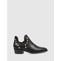 another trend botines botin 5646 negro para mujer