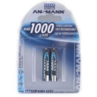 pilas recargables ansmann aaa nimh 12v 1000 mah pack 4 unidades