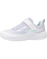 de skechers skechers microspec advance 303575l- - blancas con velcro wlvm