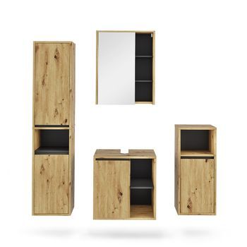 Conjunto De Mueble De Baño Viola 4 Partes Vicco