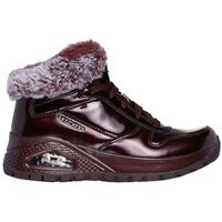 skechers deportivas moda deportiva uno fiesty winter charol burdeos para mujer