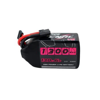 Batería LiPo CNHL Black Series V2.0 6S 22.2V 1300mAh 130C con conector XT60 para Nazgul5 Mark5 drones RC de 200-220mm de