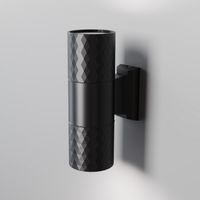 aplique de pared de exterior bowery 2 luces