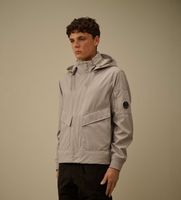 cp company para hombre 20cmow001a005968a chaqueta shell-r lens beige m casual poliamida