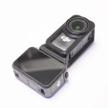 Célula protectora impresa en 3D de TPU / PETG-CF para cámara de acción FPV DJI Osmo Nano, liberación rápida magnética y