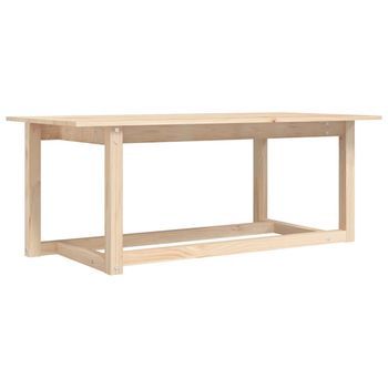 Mesa De Centro 55x110x45 Cm Madera - Marrón