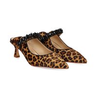 alma en pena zuecos mujer - marron talla 40