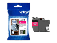 cartucho de tinta - brother lc-422m 550 paginas magenta