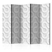 biombo - grey spirals ii 225x172 cm