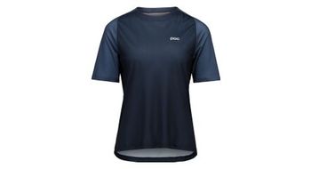 Maillot poc motion air mujer manga corta azul