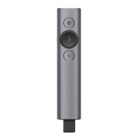 logitech spotlight mando para presentaciones inalambrico gris