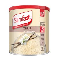 slimfast powder tin vanilla