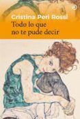 todo lo que no te pude decir