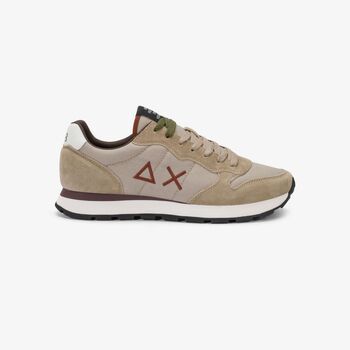 Sun68 Deportivas Moda Z46101 TOM SOLID 502-77 BEIGE SCURO para hombre